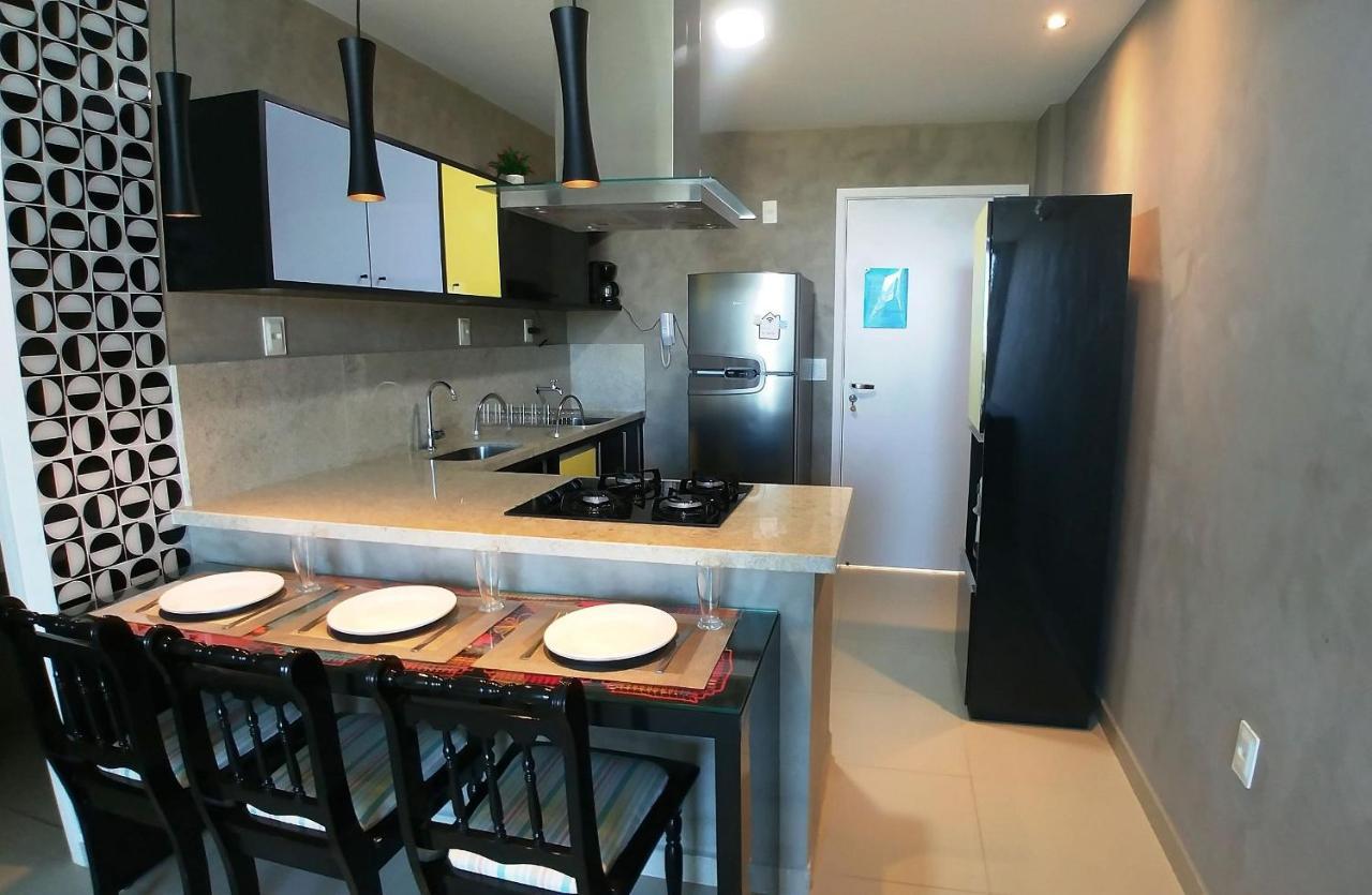 Areias Do Mar ! Charmoso E Com Ar Na Sala A318 Apartment Barra de Sao Miguel Luaran gambar